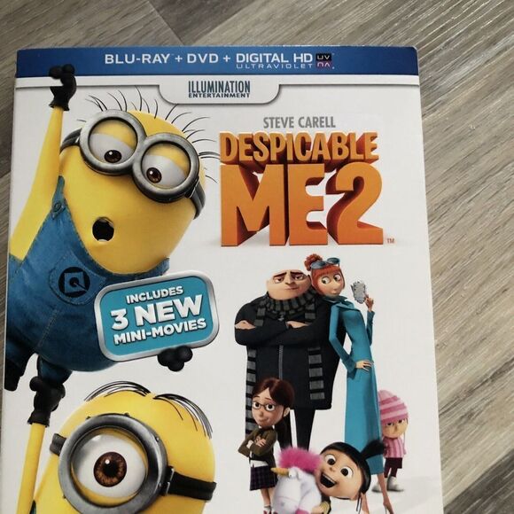 Despicable Me 2 Blu Ray DVD Digital HD . Sealed. - Picture 3 of 6